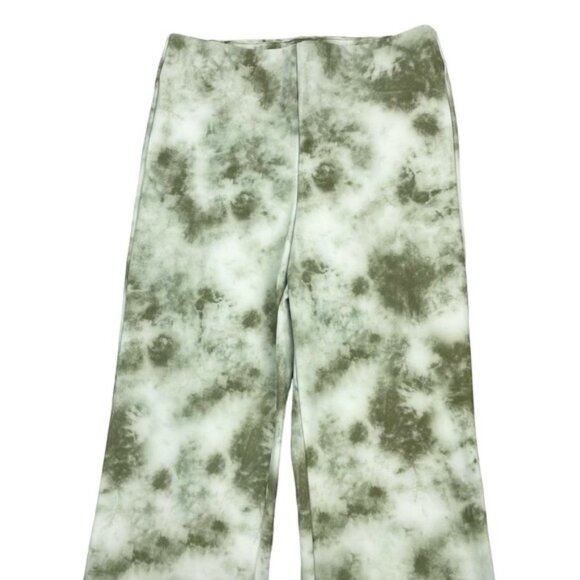 NWT ZARA High Waisted Kick Flare Legging Sz Medium Tie Dye - Picture 4 of 6